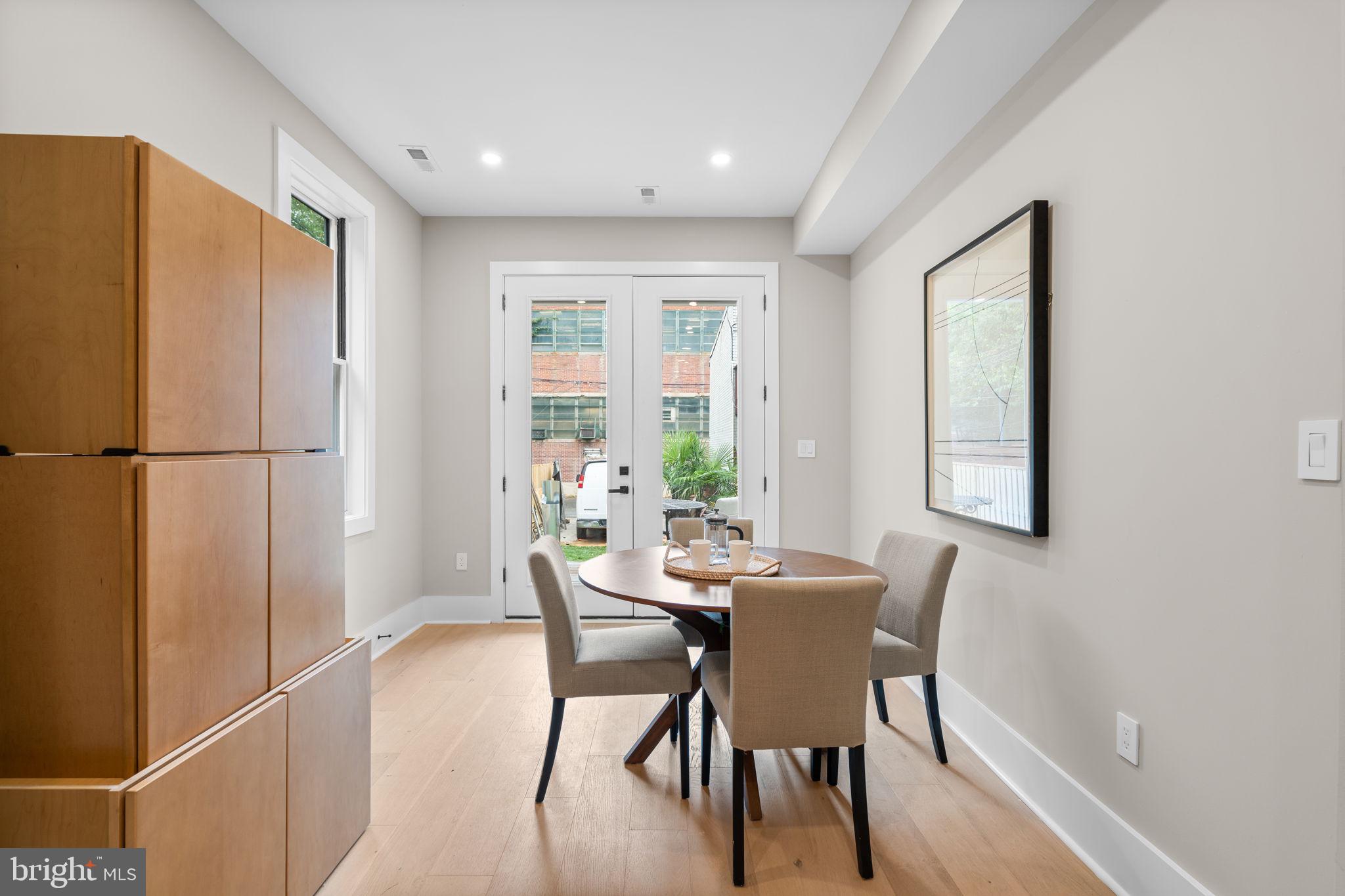 1816 13th Street Northwest Washington, DC 20009 - Photo 10 of 30 a view of a dining room with furniture window and outside view