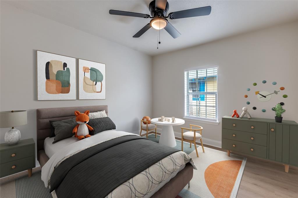 2415 Dathe Street Dallas, TX 75215 - Photo 18 of 23 Virtually staged bedroom