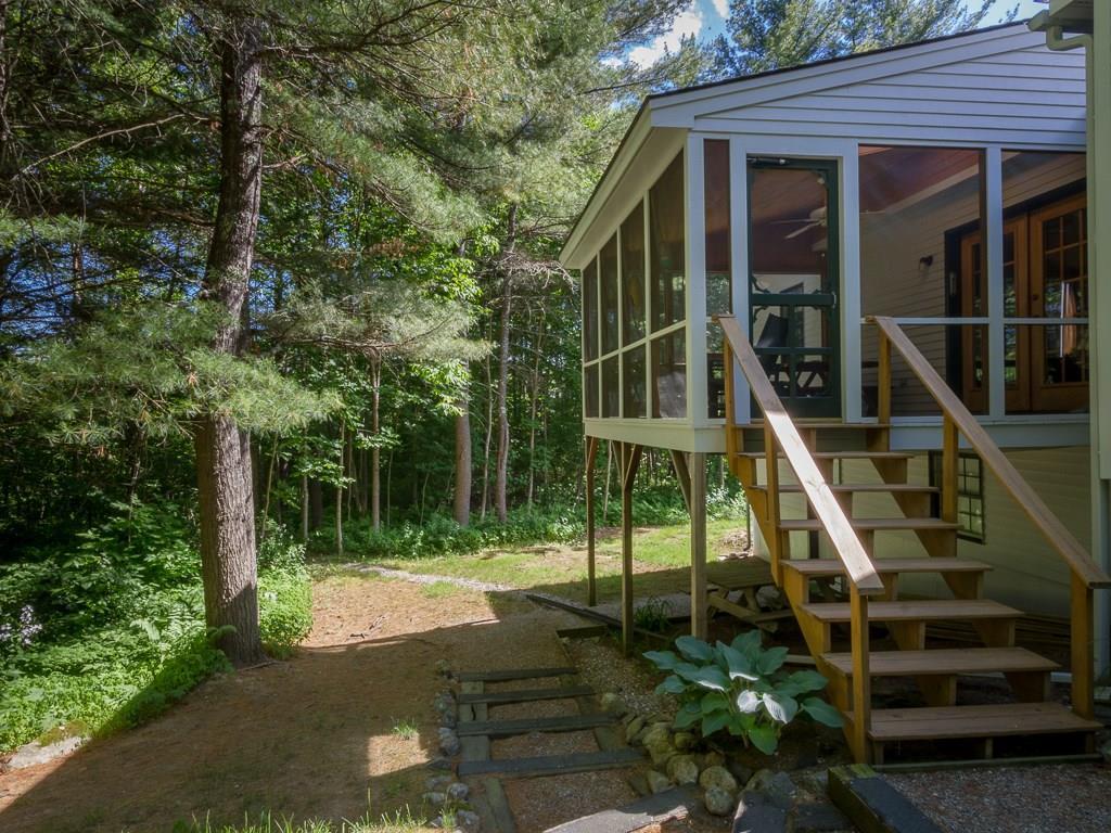 350 Bristol Road Damariscotta, ME 04543 - Photo 7 of 19 View of the screened porch from the...