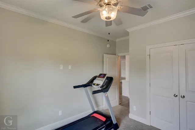 a view of a hallway with front door