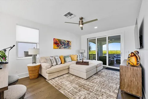 a swimming pool with yard