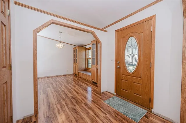 wooden floor in an empty room