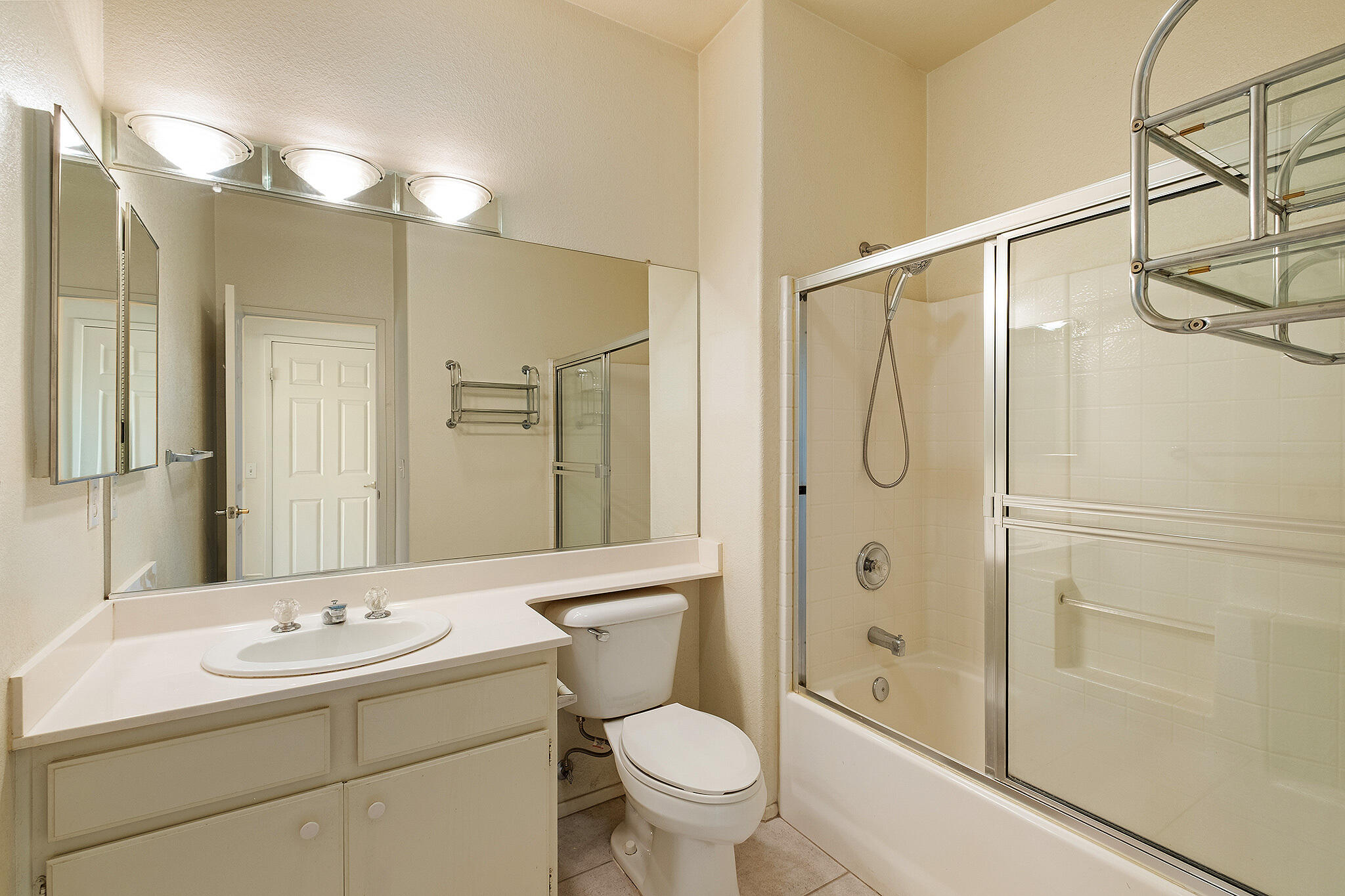 68338 Riviera Road Cathedral City, CA 92234 - Photo 27 of 29 a bathroom with a sink a toilet and shower