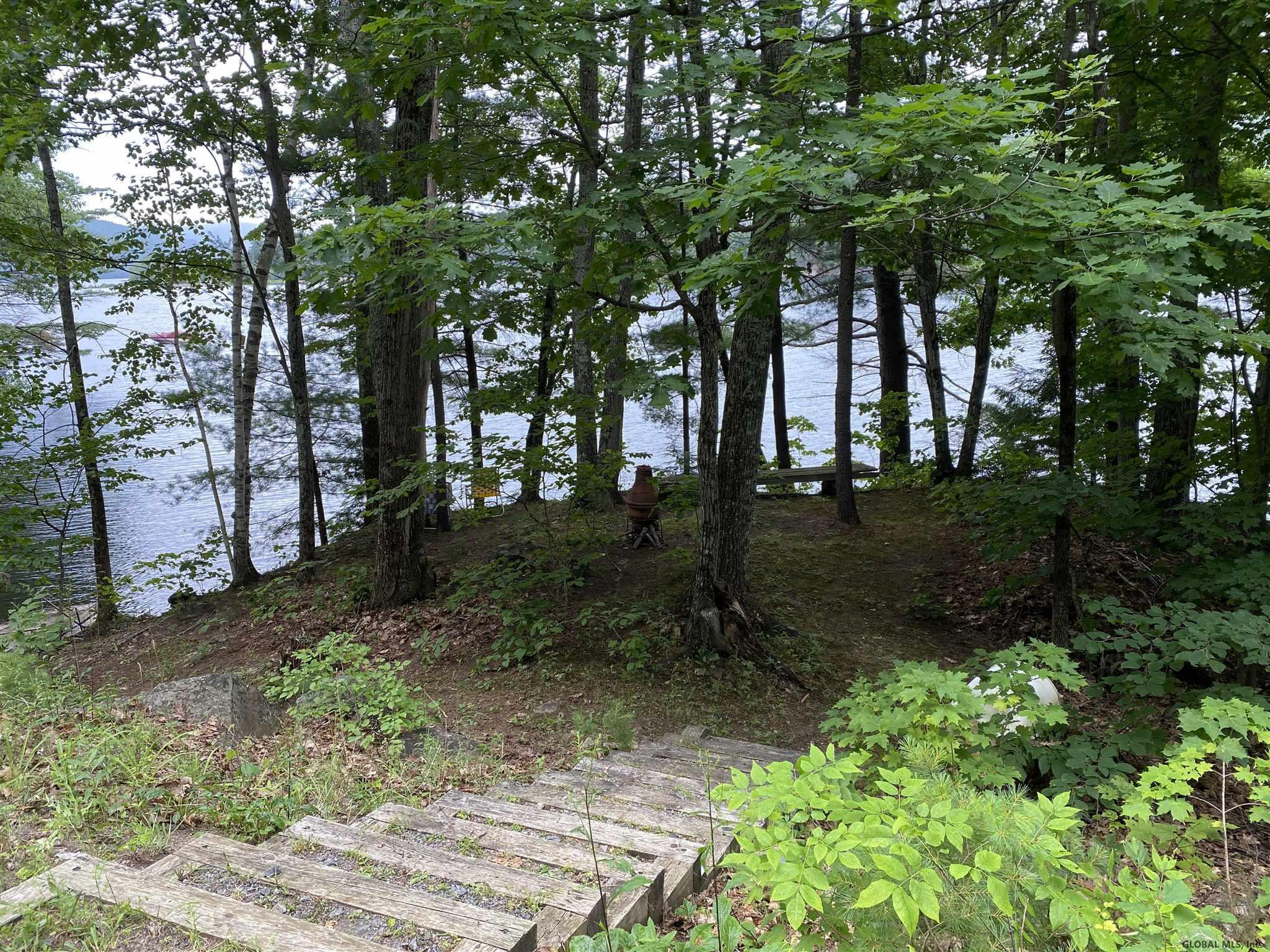 1817 North Shore Road Day, NY 12835 - Photo 11 of 46 12 steps to main lake access of 175 feet