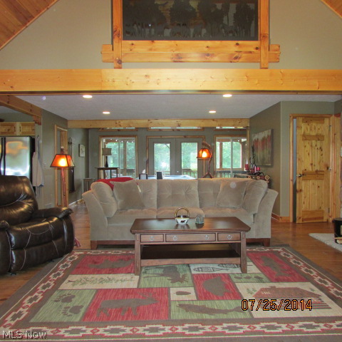 2241 Porter Road Atwater, OH 44201 - Photo 8 of 25 Two story great room is stunning. A large loft overlooks this area.