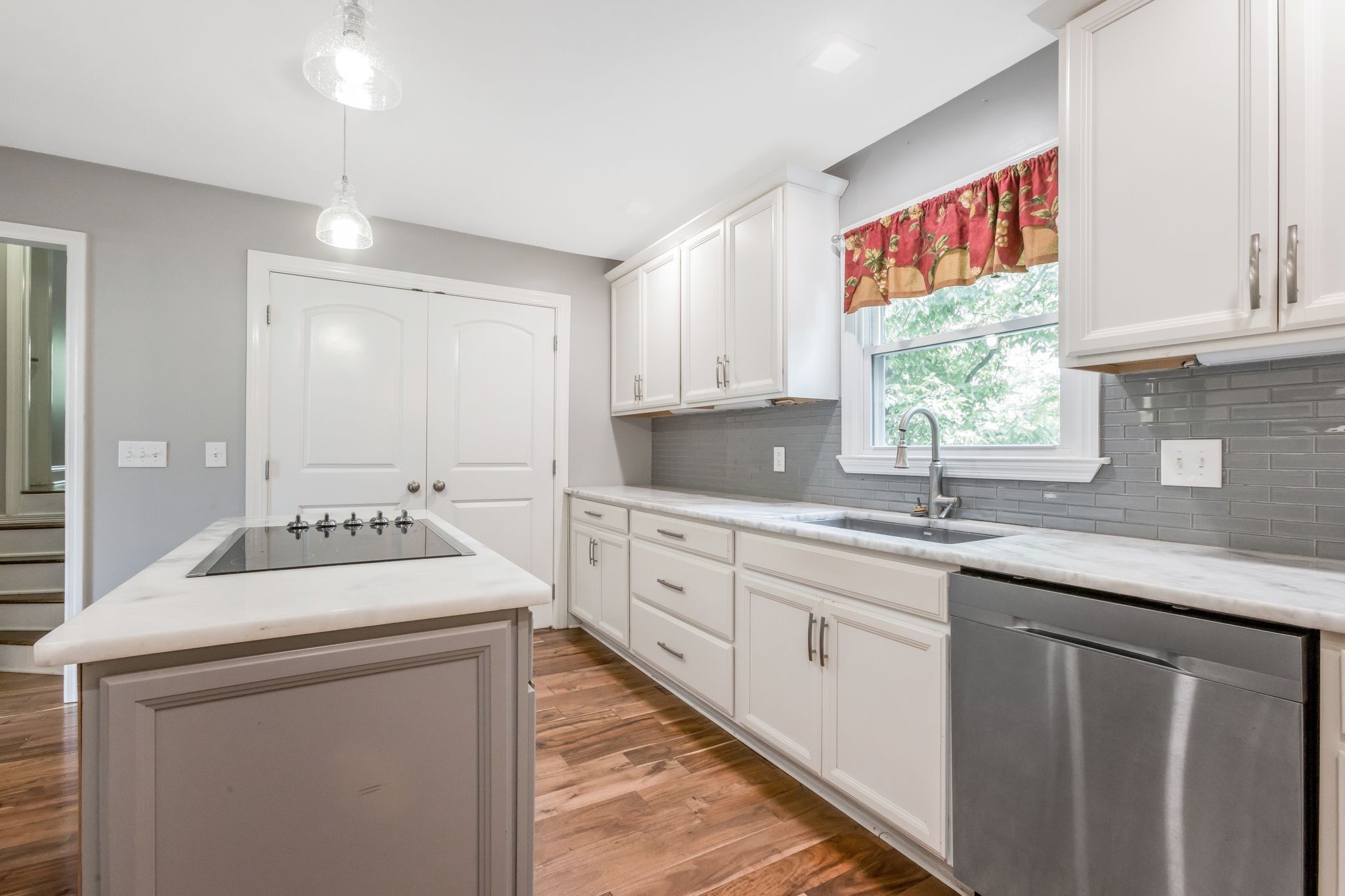 3508 Forest Park Road Springfield, TN 37172 - Photo 12 of 45 a kitchen with sink cabinets and window