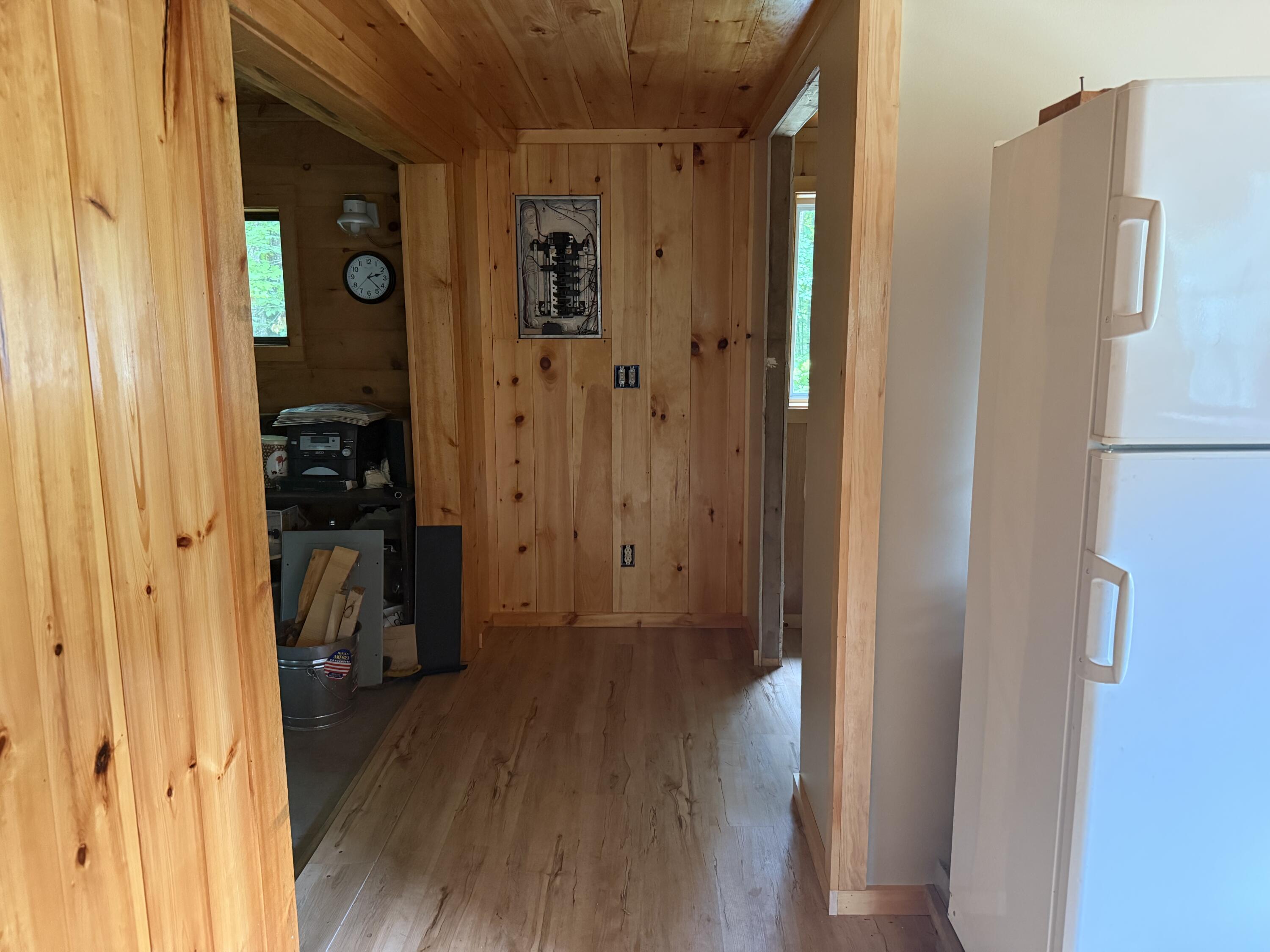 608 Adams Road Chesterville, ME 04938 - Photo 11 of 21 hallway to bath/living room