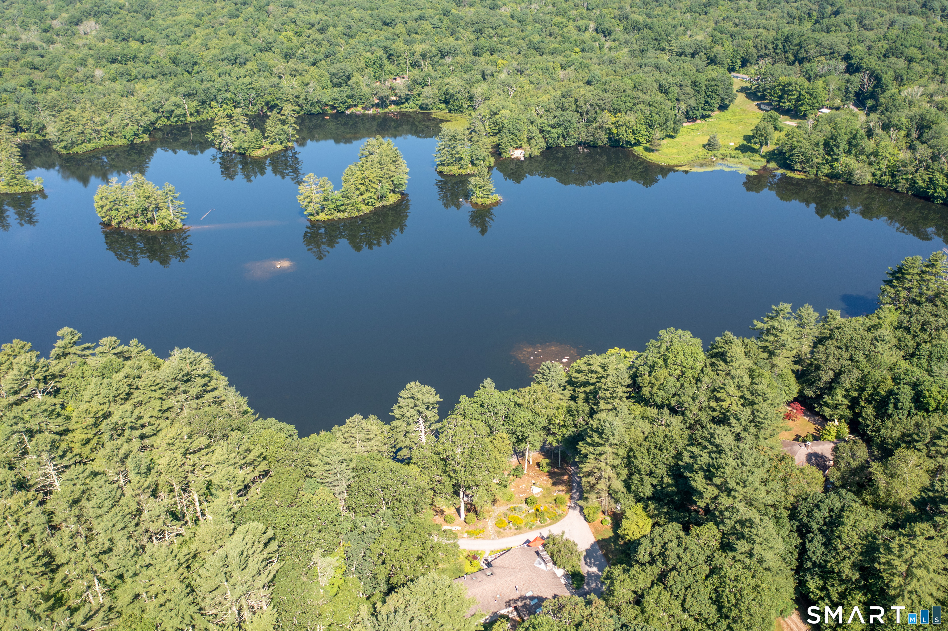 82 Kennerson Reservoir Road Ashford, CT 06278 - Photo 4 of 12 a view of a lake with a lake view