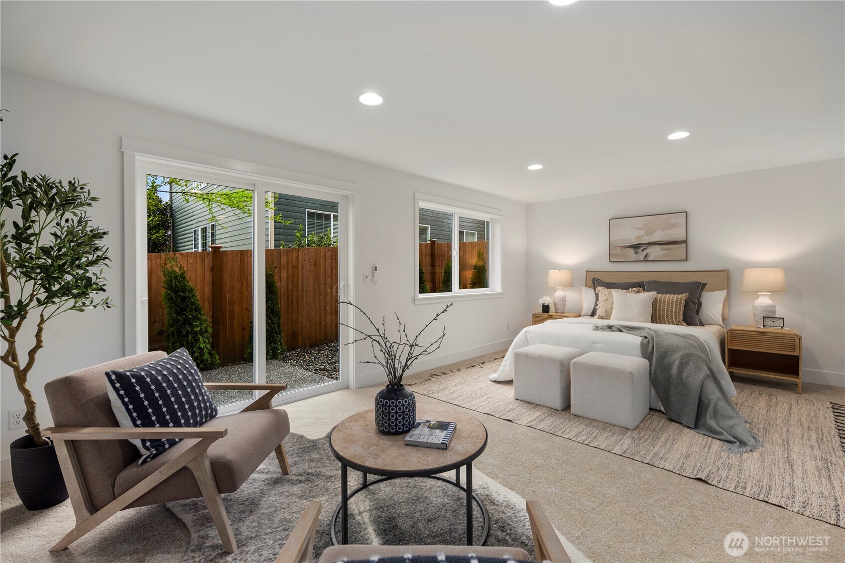 4119 220th Place Southeast Bothell, WA 98021 - Photo 29 of 31 a bedroom with a bed and a chair