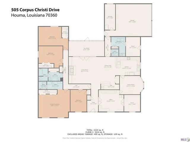 $350,000 | 505 Corpus Christi Drive, Houma, LA 70360
