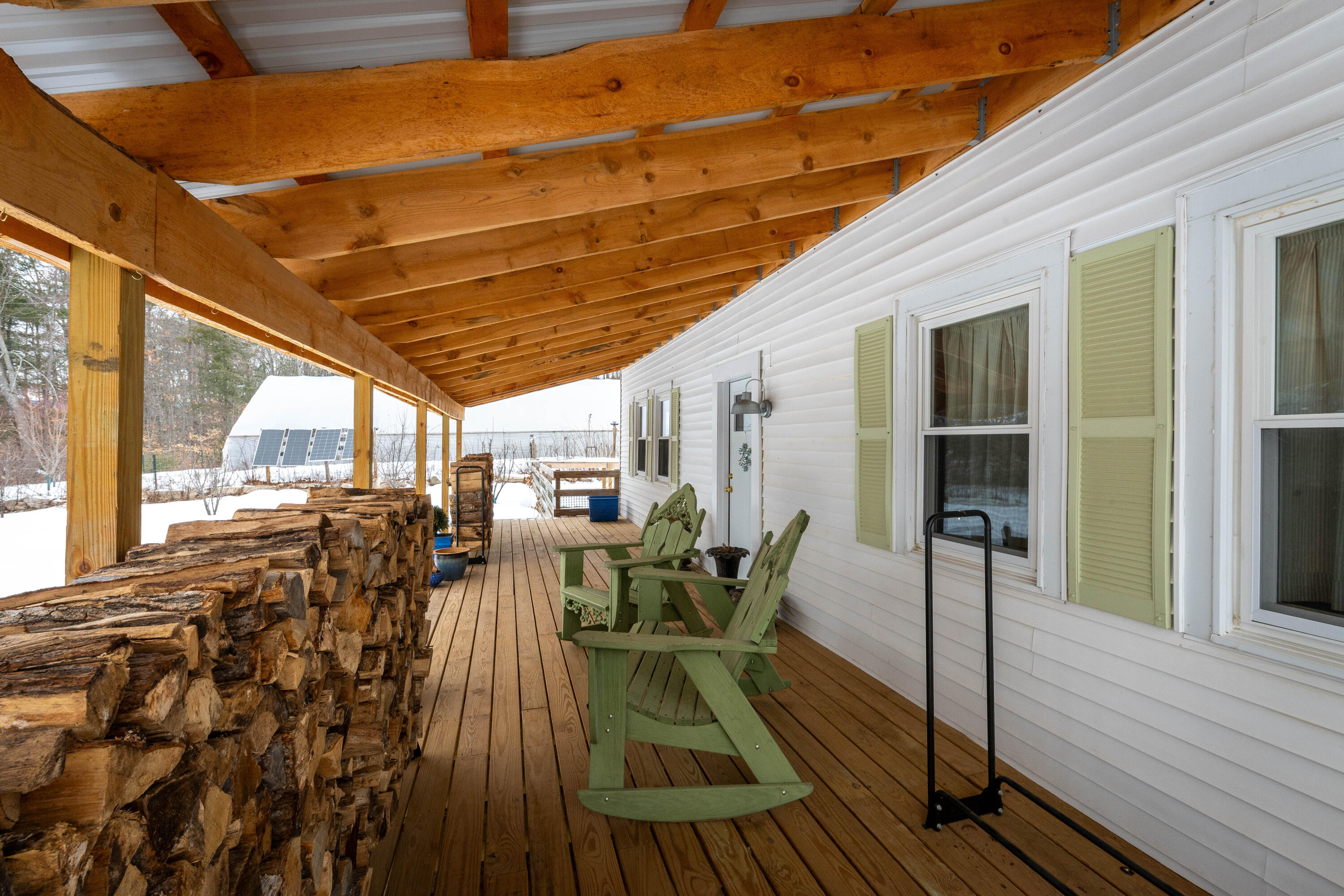 119 Fish Street Fryeburg, ME 04037 - Photo 26 of 47 Large Deck Looking to the Mountains (2)