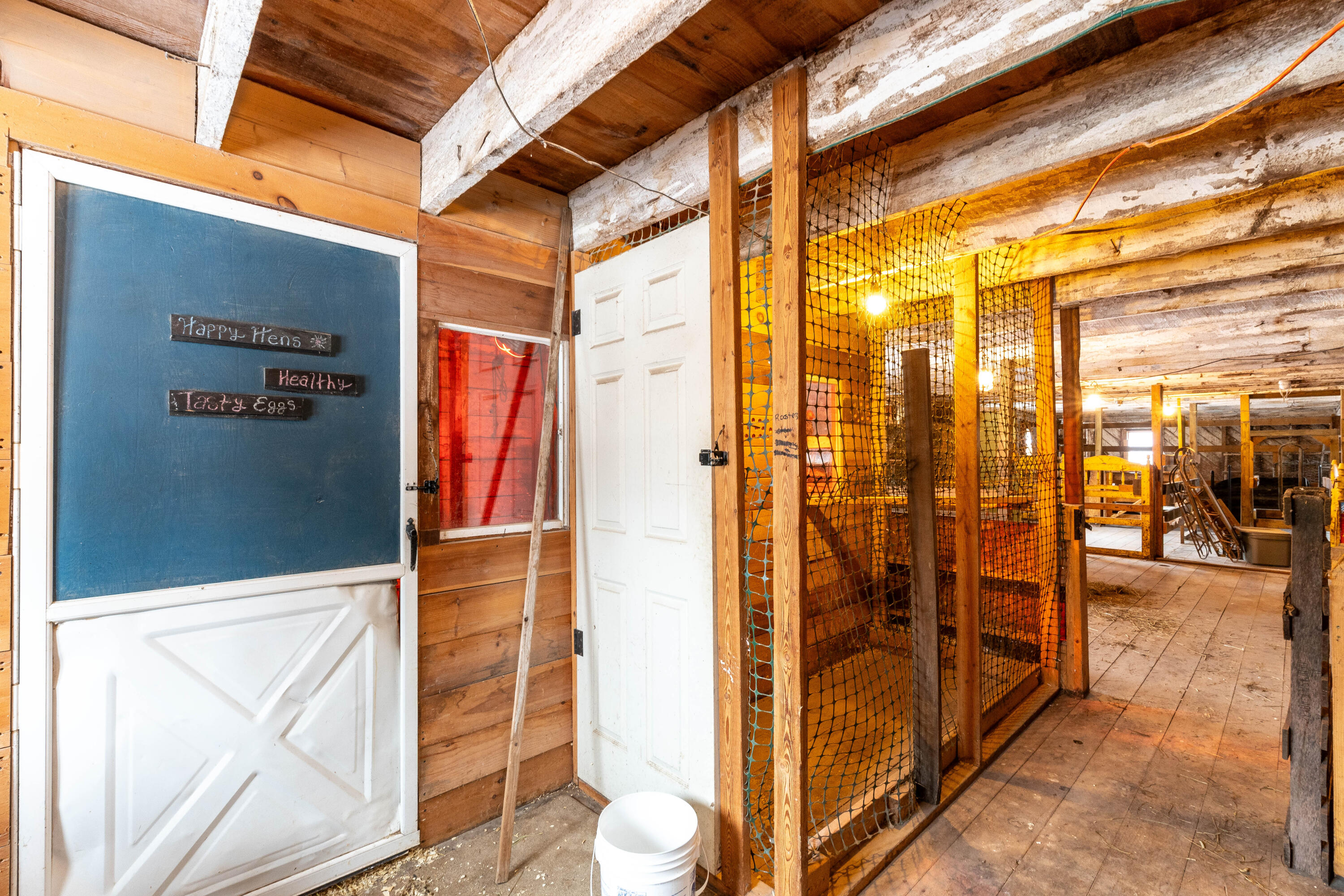 119 Fish Street Fryeburg, ME 04037 - Photo 37 of 47 Coop Inside the Barn