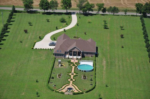 455 Port Royal Road Clarksville, TN 37040 - Photo 2 of 20 7+ LANDSCAPED ACRES - VIEW FROM THE BACK