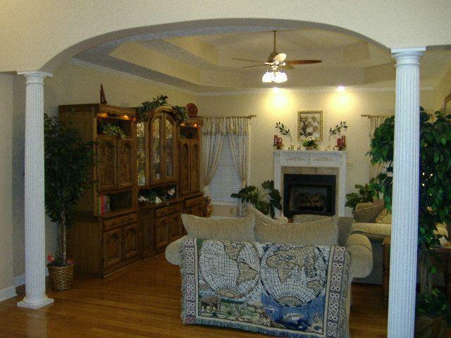 455 Port Royal Road Clarksville, TN 37040 - Photo 6 of 20 FORMAL LIVING ROOM W/ FIREPLACE