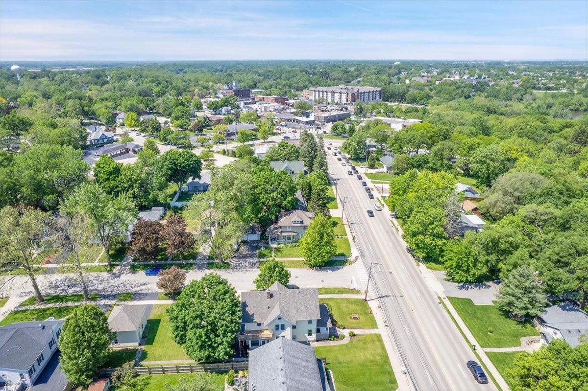 155 Chicago Road Oswego, IL 60543 - Photo 9 of 50 an aerial view of residential houses with outdoor space and trees