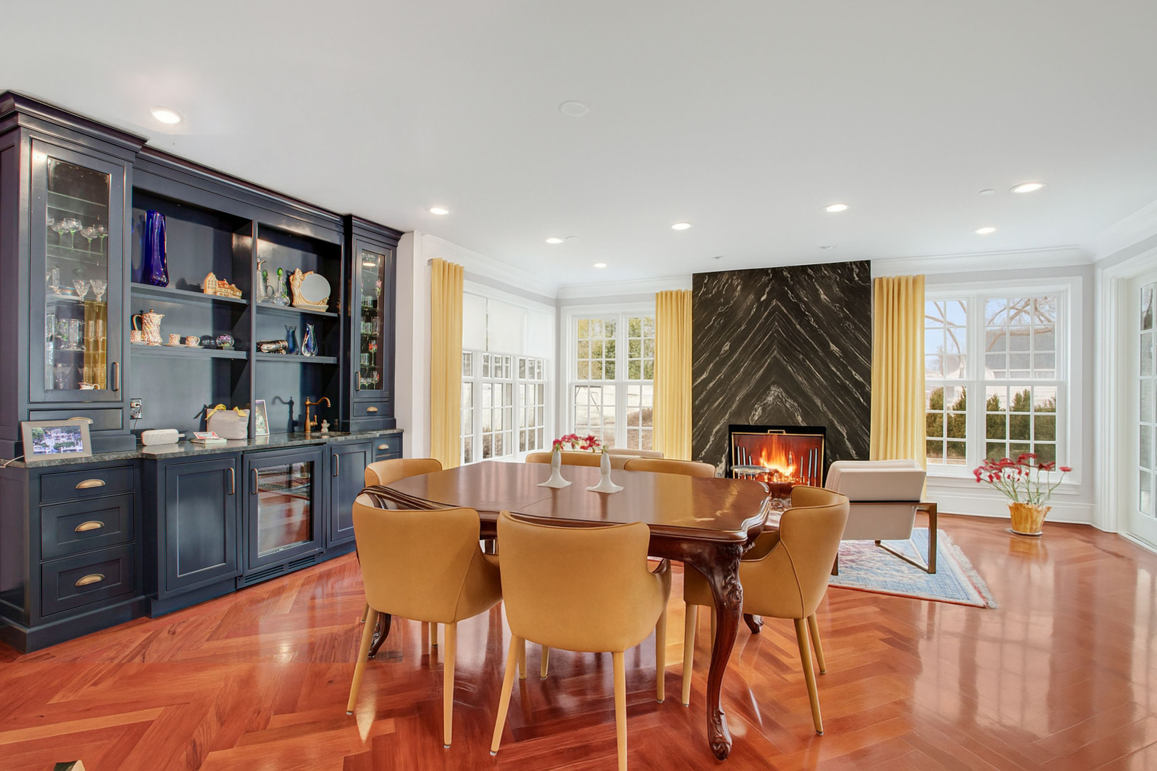 650 South Grove Avenue Barrington, IL 60010 - Photo 13 of 44 a view of a dining room with furniture window and wooden floor