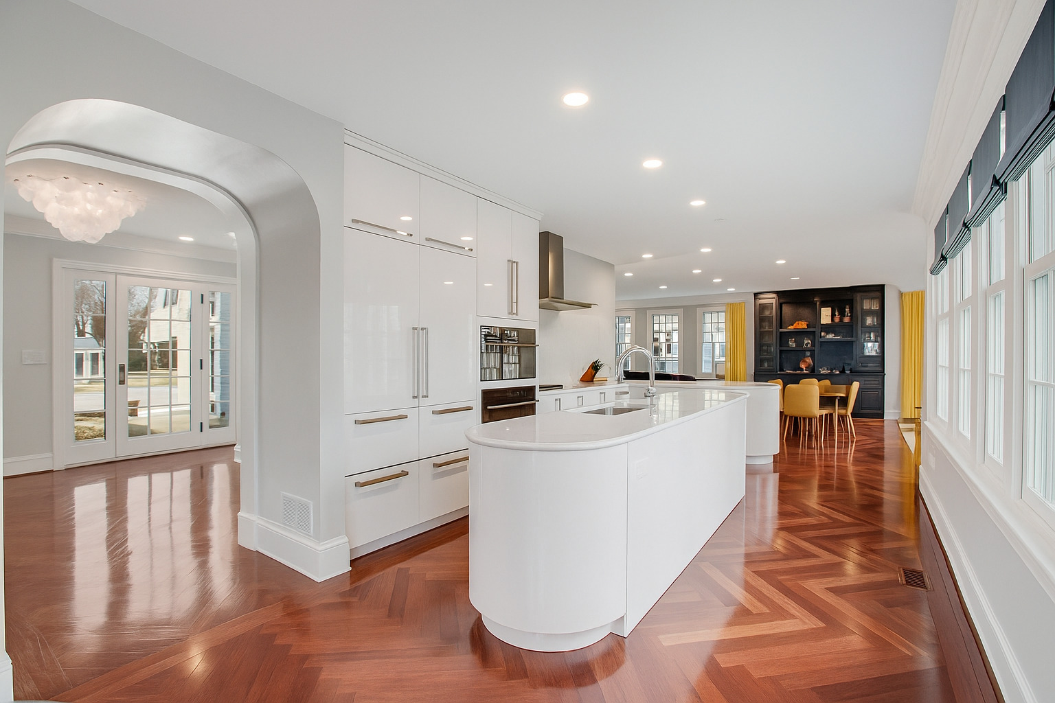 650 South Grove Avenue Barrington, IL 60010 - Photo 6 of 44 a large white kitchen with a large window