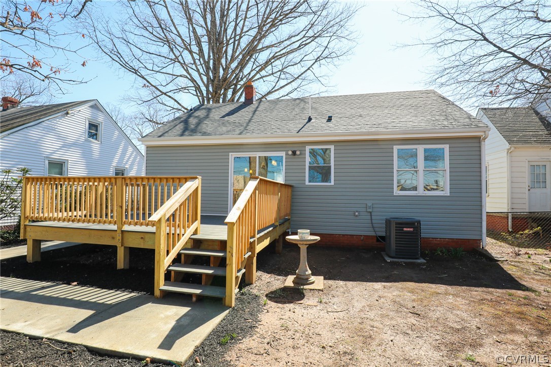 3908 Decatur Street Richmond, VA 23224 - Photo 21 of 23 a view of a roof deck with couches and wooden floor