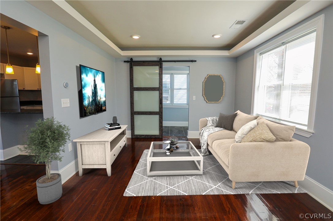 3908 Decatur Street Richmond, VA 23224 - Photo 4 of 23 a living room with furniture and a large window