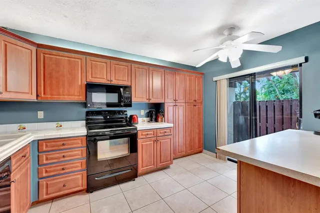 a view of a dining room and chandelier