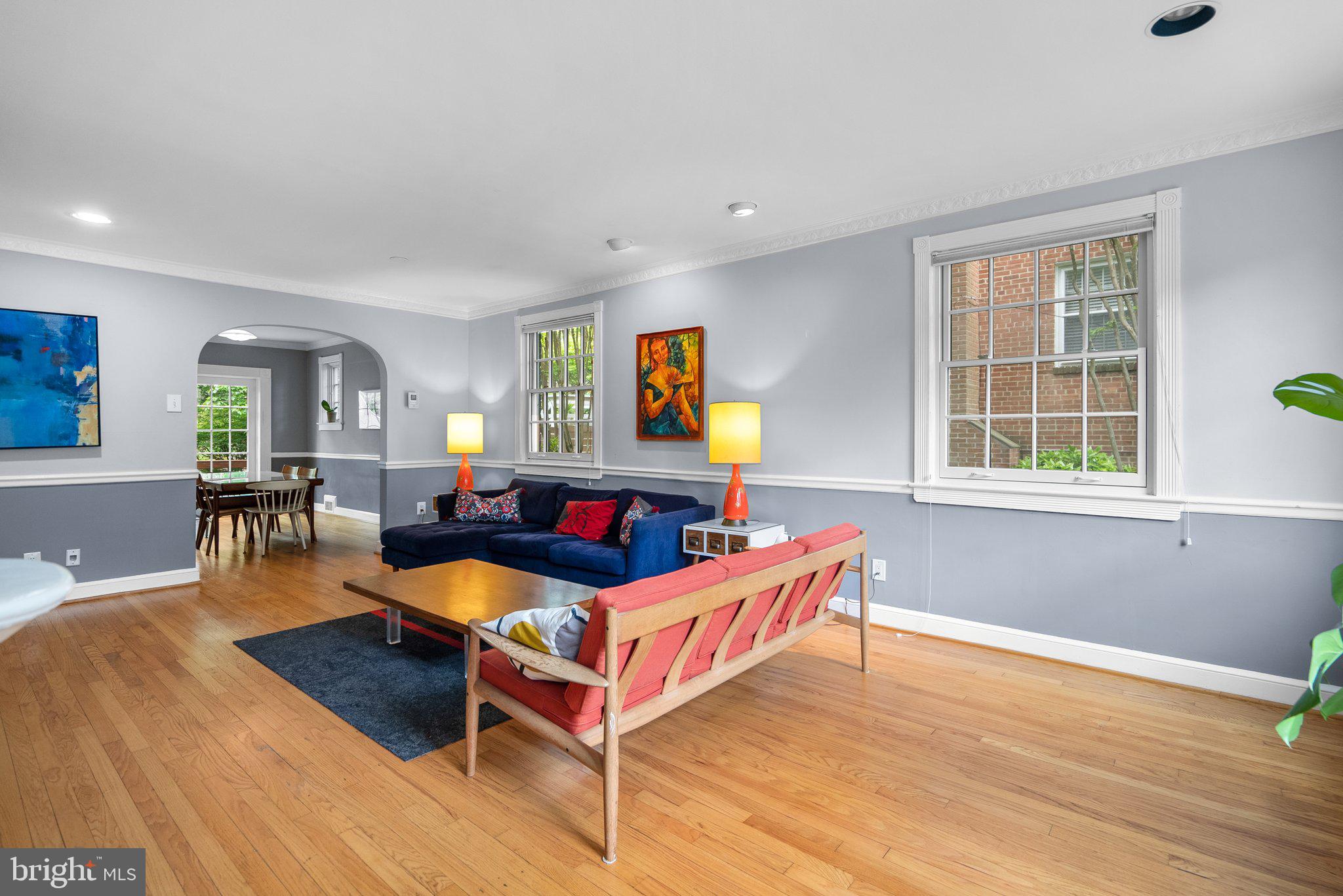 4831 Reservoir Road Northwest Washington, DC 20007 - Photo 3 of 44 Beautiful hardwood floors throughout