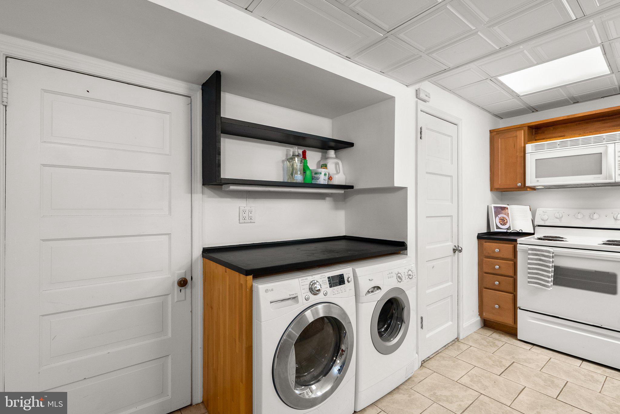 4831 Reservoir Road Northwest Washington, DC 20007 - Photo 35 of 44 Lower level laundry