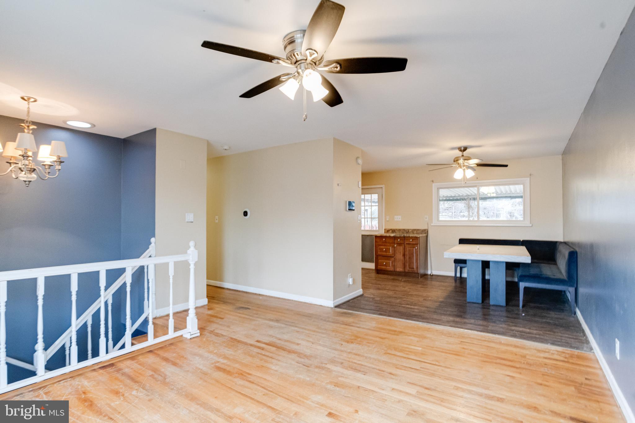 2020 Hanson Road Edgewood, MD 21040 - Photo 9 of 34 a view of a livingroom with furniture wooden floor and a ceiling fan
