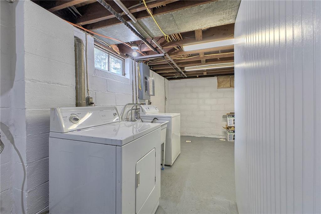 1440 School Street Indiana, PA 15701 - Photo 24 of 36 Laundry in the Basement , also a half bathroom in this same area.