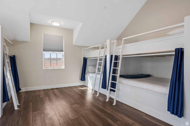 4311 Canterbury Road, Unit F2 Hurricane, UT 84737 - Photo 13 of 18 Built-in bunk beds featuring shiplap detailing and privacy curtains