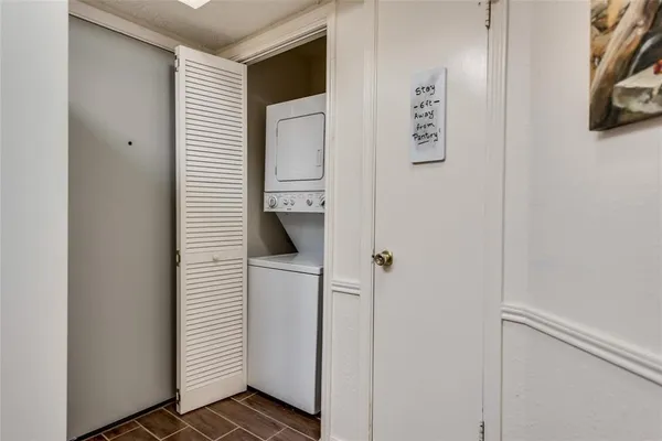 a view of kitchen and utility room