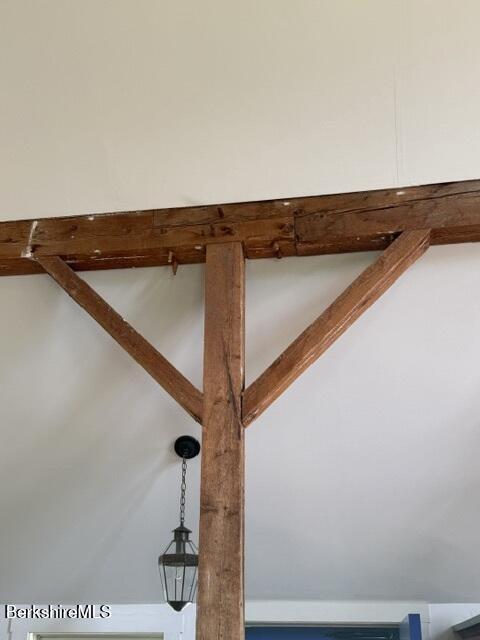 324 Oblong Road Williamstown, MA 01267 - Photo 10 of 42 Barn frame detail
