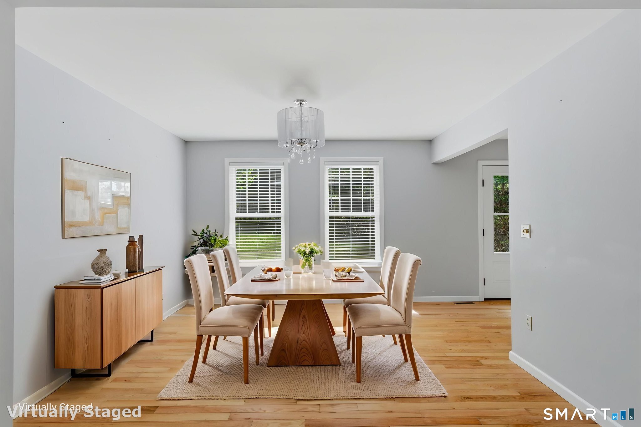 21 Greenwood Road North Granby, CT 06060 - Photo 9 of 40 a view of a dining room with furniture window and outside view