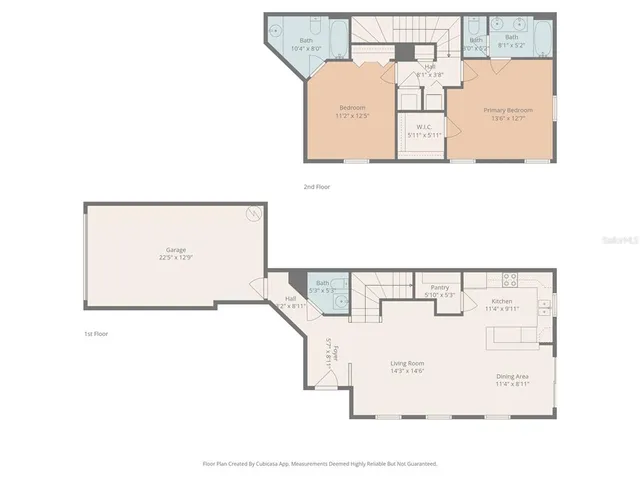 an aerial view of multiple houses