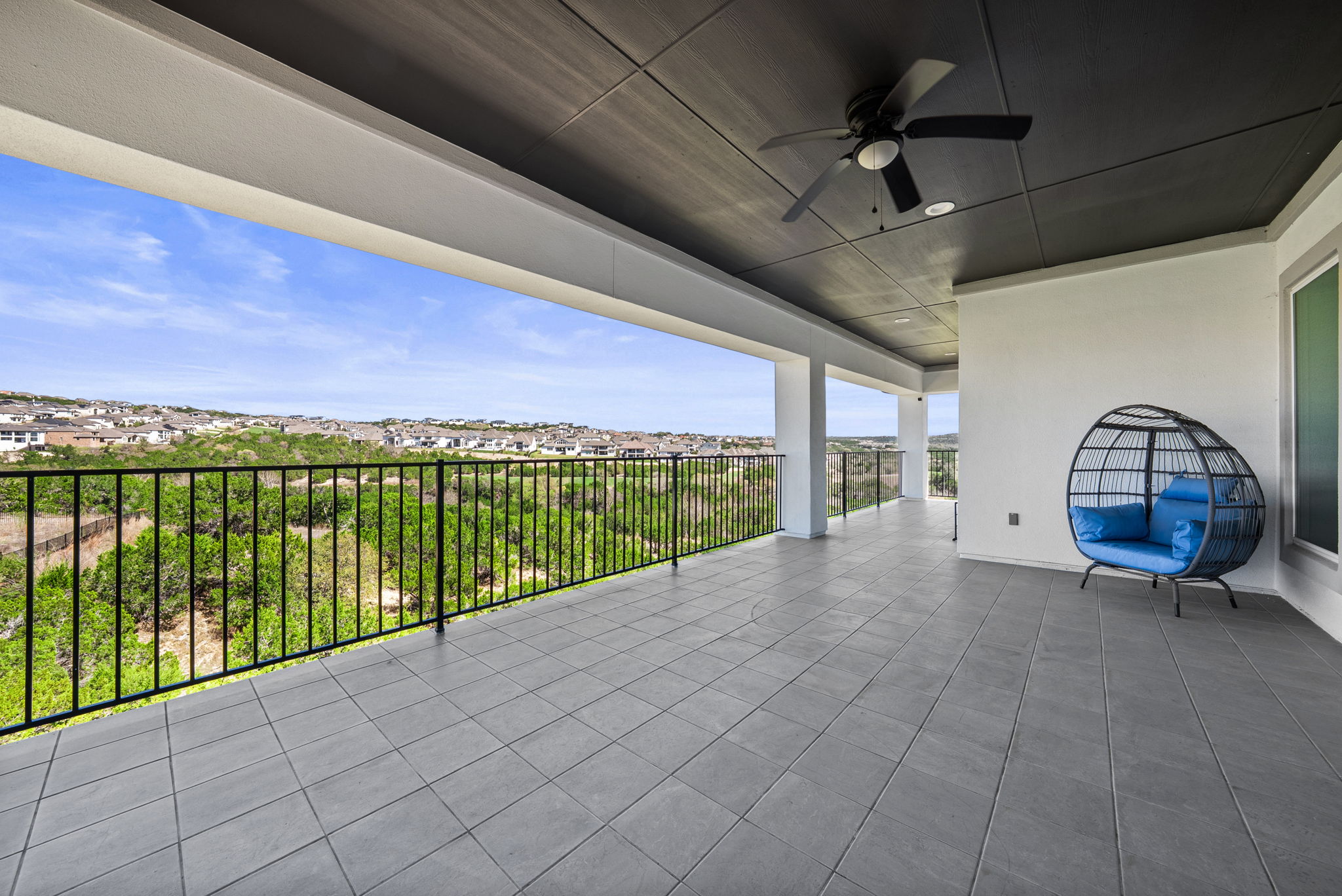 2132 Novara Trail Leander, TX 78641 - Photo 14 of 40 View of patio / terrace featuring ceiling fan