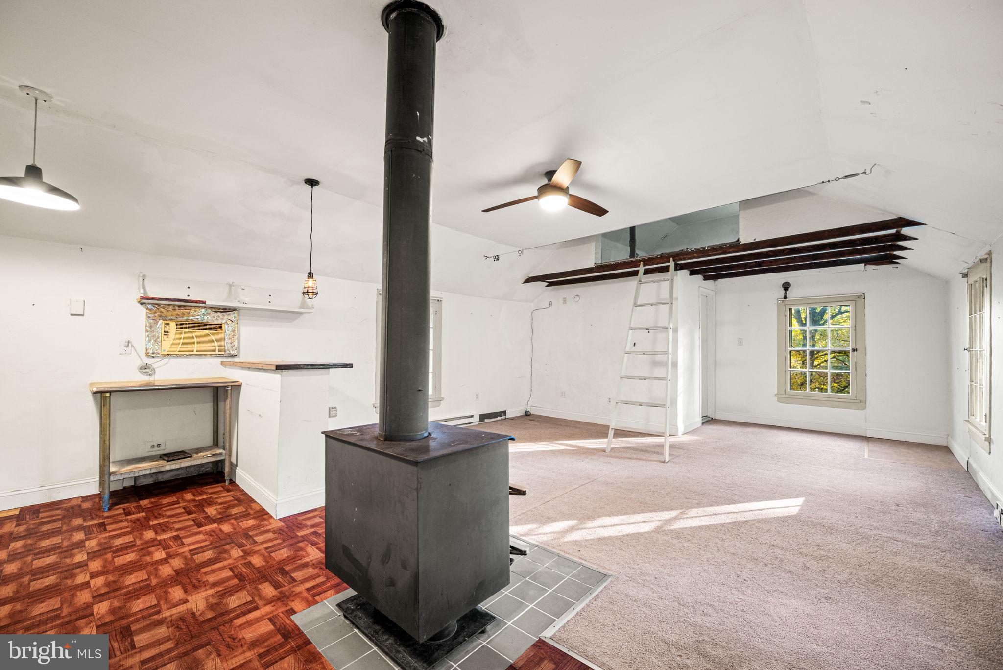 810 Crum Creek Road Media, PA 19063 - Photo 41 of 58 Garage apartment has a loft