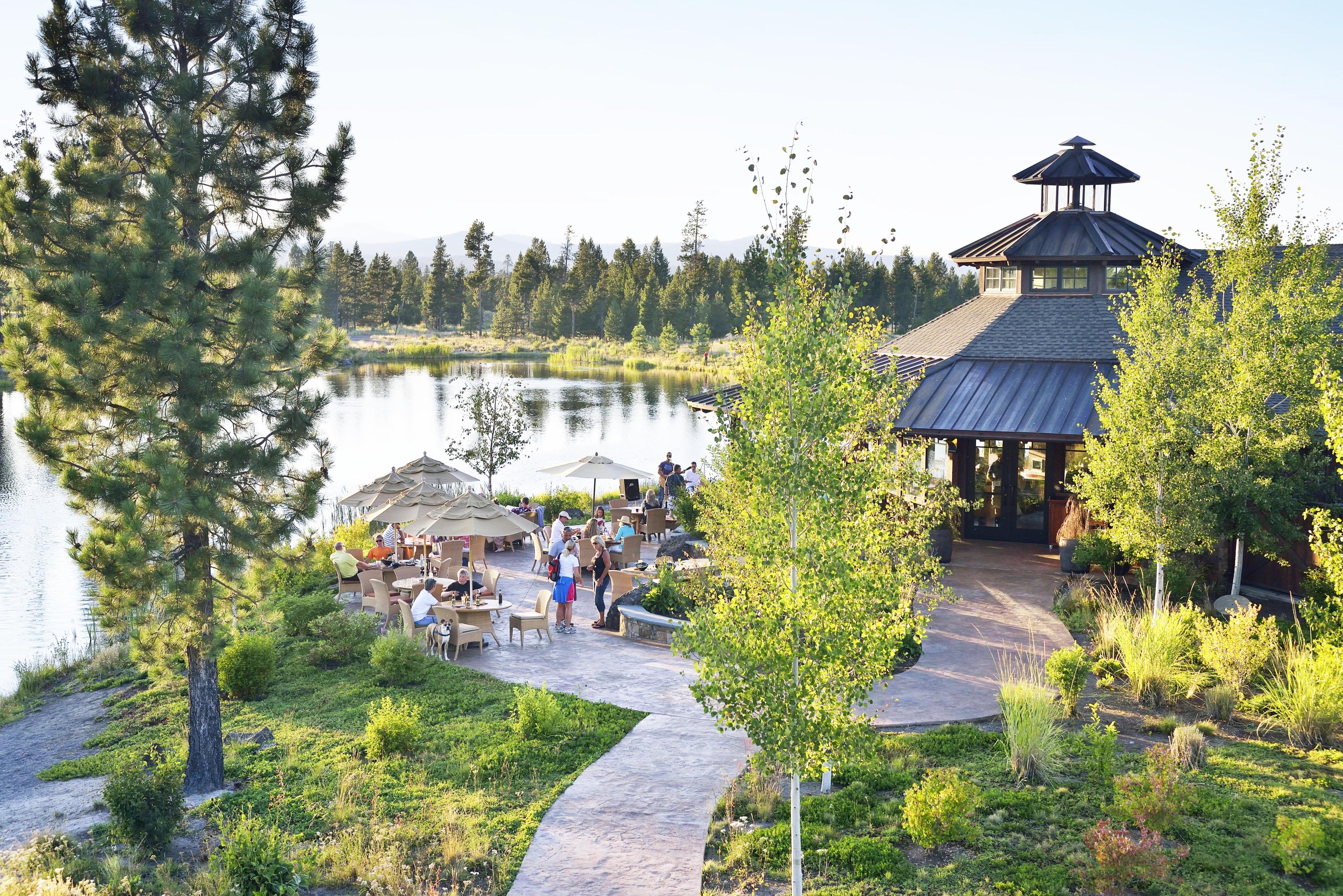 56371 Fireglass Loop, Unit 207 Bend, OR 97707 - Photo 65 of 95 This vibrant Bistro sits right on the lake and features indoor and outdoor seating and stone fire pit along with breathtaking views of Obsidian Lake and Mt. Bachelor. Dine al fresco on our expansive patio where you can even bring your four-legged friends! Unwind with an Italian Soda or a glass of vino and a fresh salad, panini or brick-oven pizza. And don?t forget to to indulge in the amazing flavors of Bont? Natural Artisan Gelato! Zeppa Bistro is located at the Caldera Springs Lake House just a few minutes from the Sunriver Resort Main Lodge and is open to the public. Buon appetito!