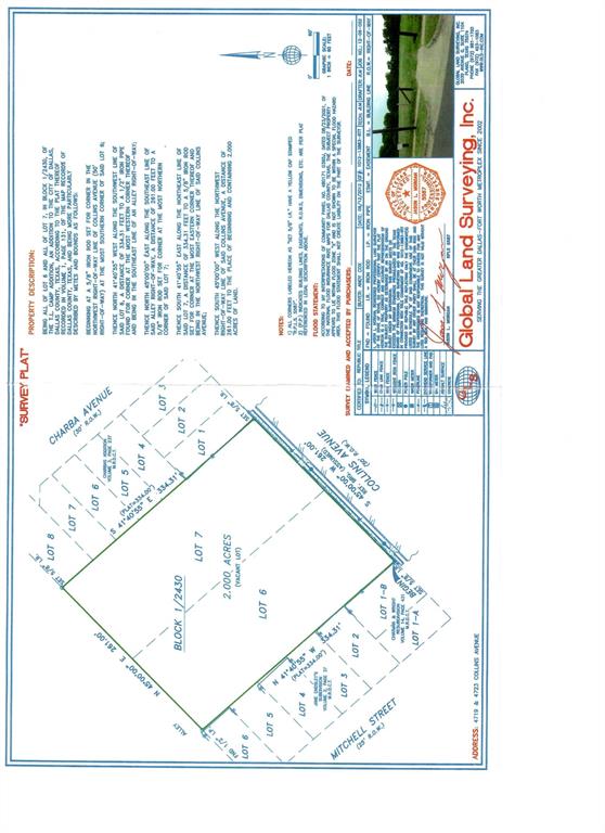 4719 Collins Avenue Dallas, TX 75210 - Photo 5 of 5 a picture of a floor plan