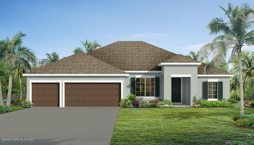 1002 Commerce Road Southeast Palm Bay, FL 32909 - Photo 1 of 1 Rendering, not actual home