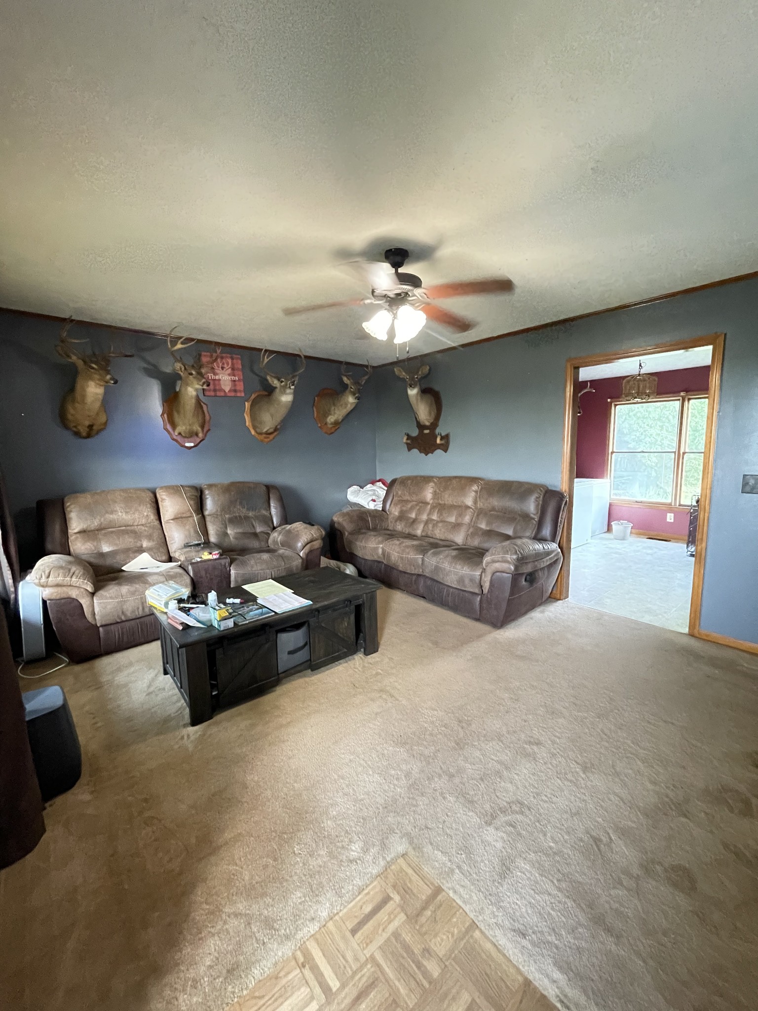 588 Gregory Road Westmoreland, TN 37186 - Photo 5 of 11 a living room with furniture and a window