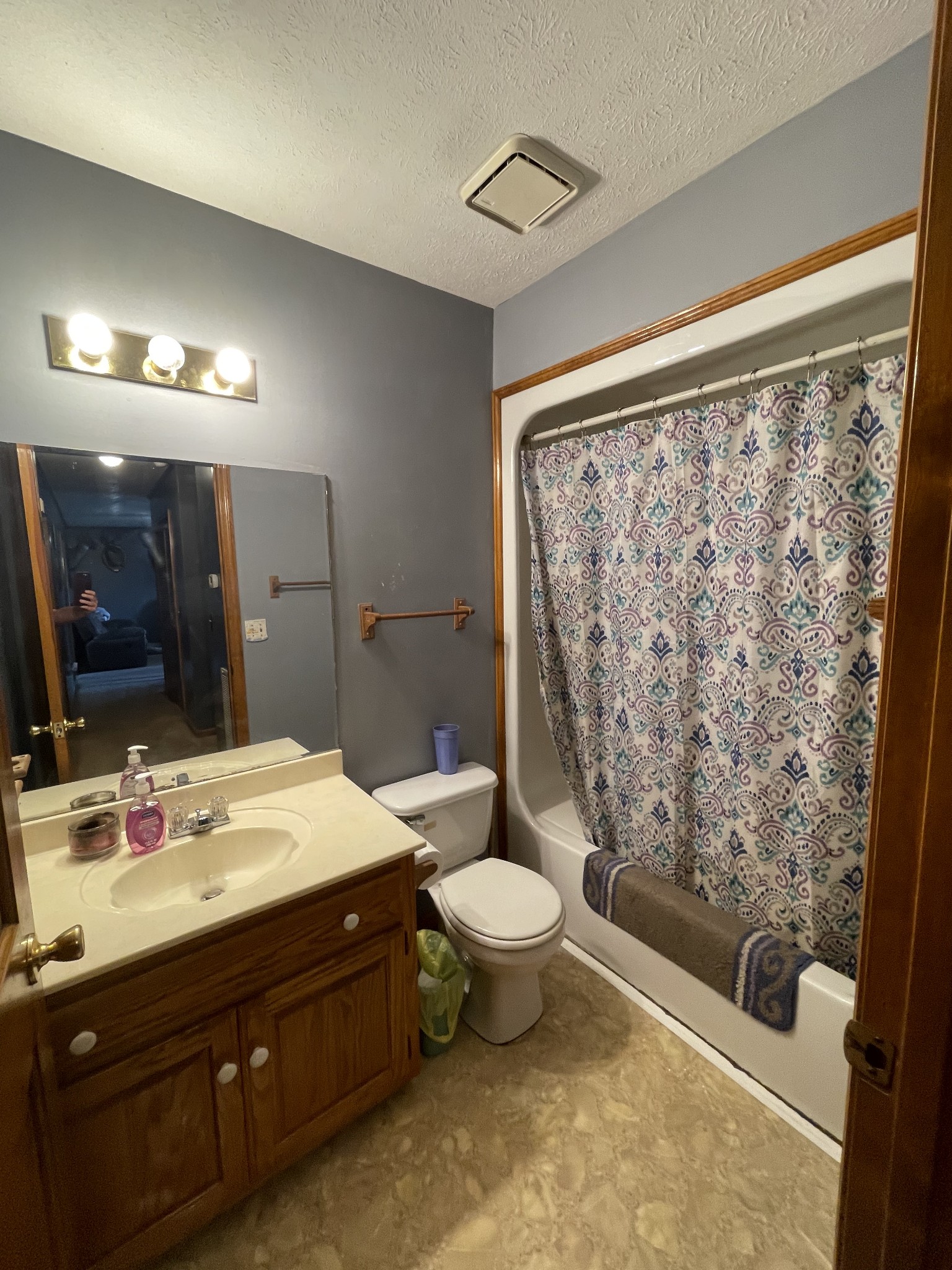 588 Gregory Road Westmoreland, TN 37186 - Photo 8 of 11 a bathroom with a sink toilet and shower