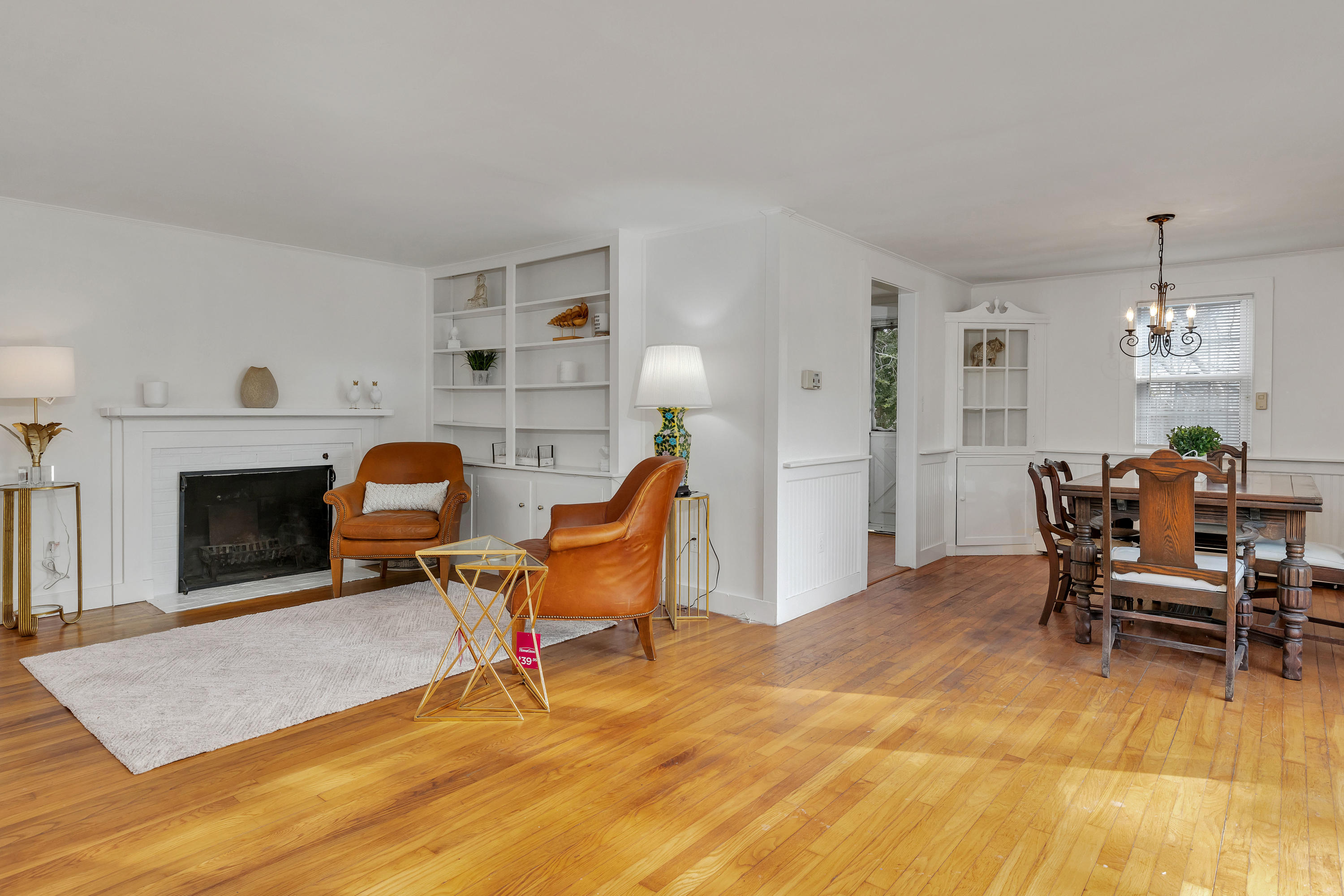 54 Murphy Road Hyannis, MA 02601 - Photo 7 of 24 a living room with furniture and a fireplace