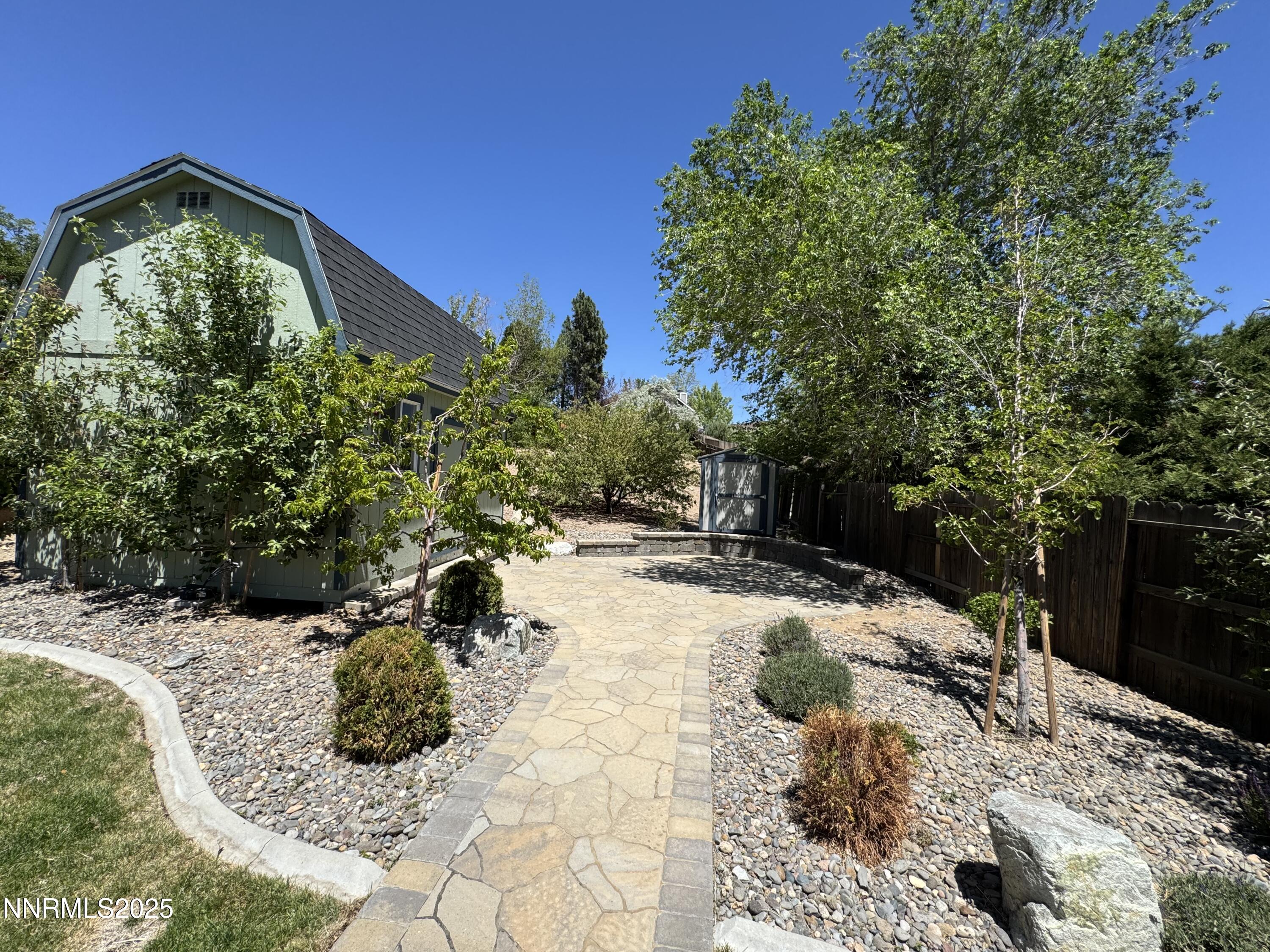 6559 Fall River Circle Reno, NV 89523 - Photo 29 of 35 a view of a backyard of the house