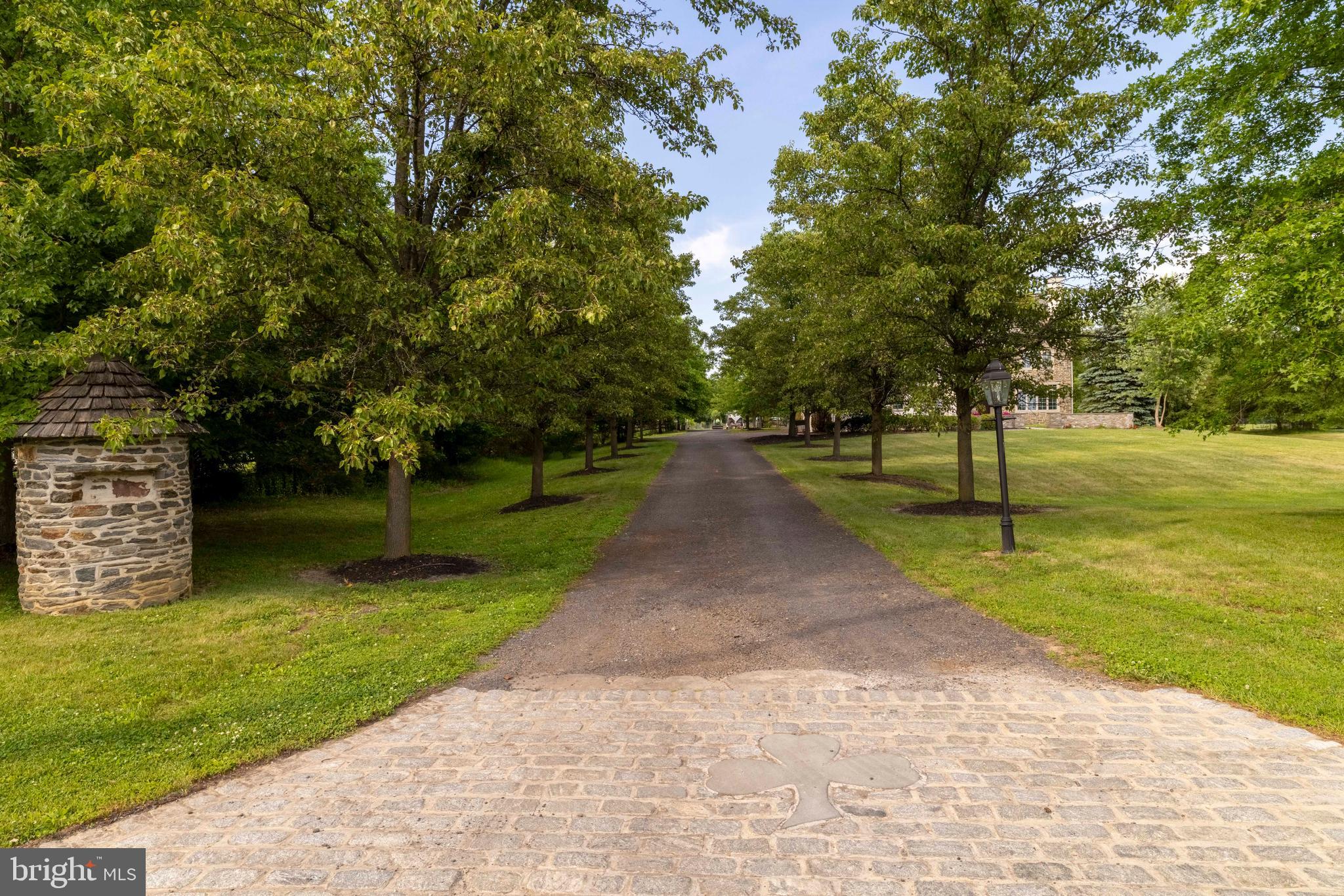 265 Walter Road Chalfont, PA 18914 - Photo 5 of 83 Tree lined driveway