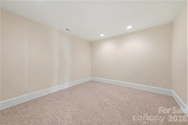 a view of a hallway with entryway