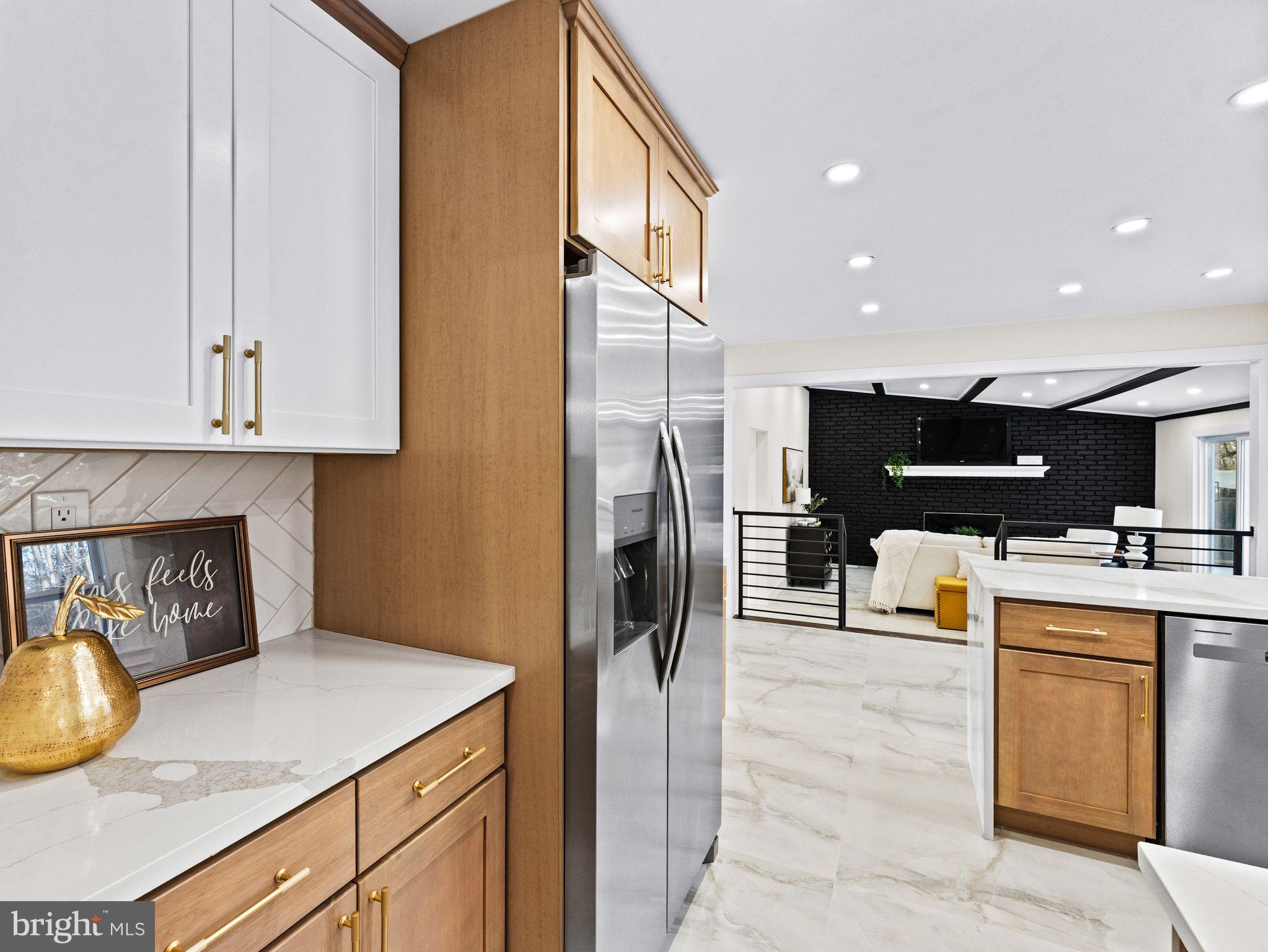 7 Charter Oak Road Clementon, NJ 08021 - Photo 16 of 48 a kitchen with stainless steel appliances granite countertop a sink and cabinets