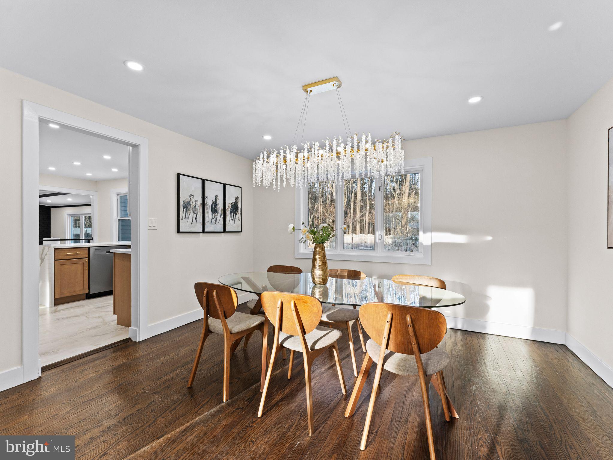 7 Charter Oak Road Clementon, NJ 08021 - Photo 10 of 48 a dining room with furniture and wooden floor