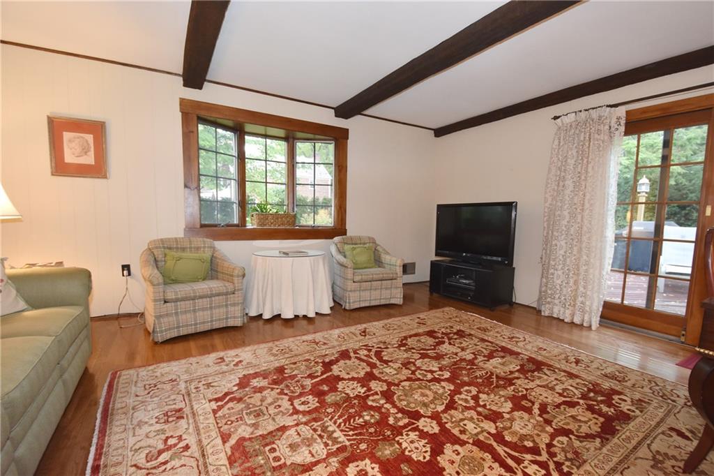 450 Arden Road Pittsburgh, PA 15216 - Photo 13 of 35 HARDWOOD FLOORS AND ENTRANCE TO THE DECK!!!