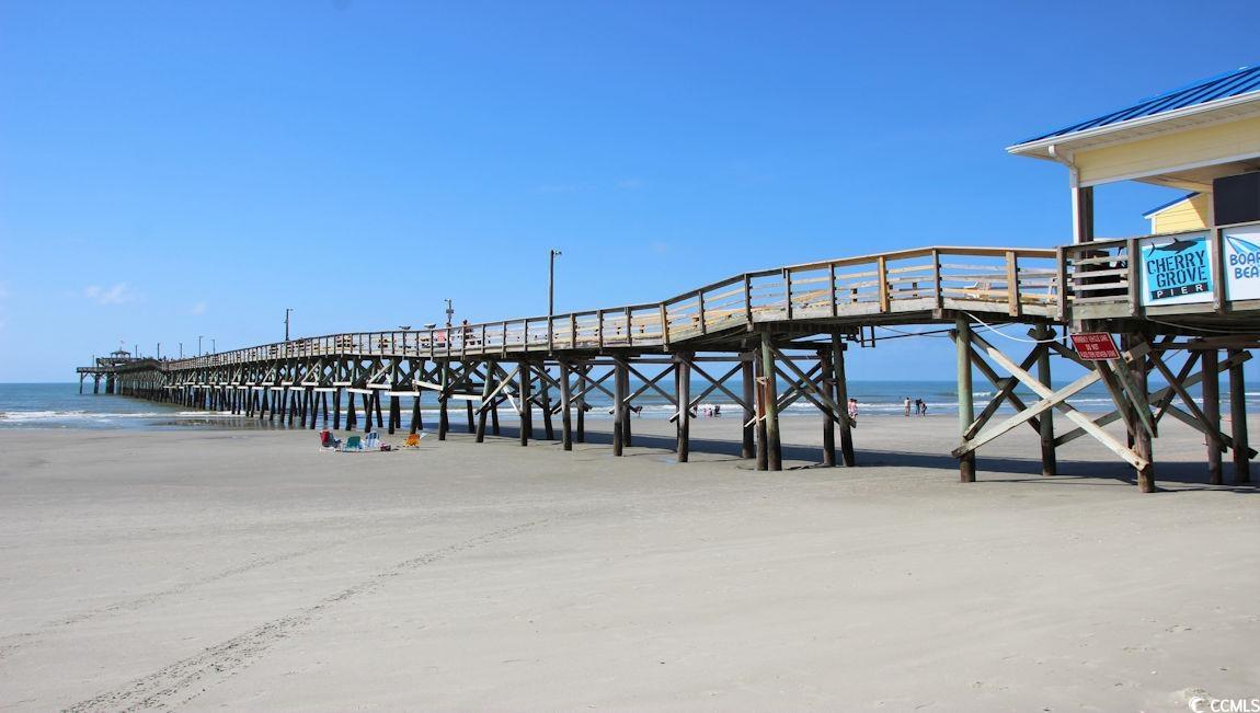 300 Long Beard Way Loris, SC 29569 - Photo 34 of 40 Dock area with a pier and view of water and beach