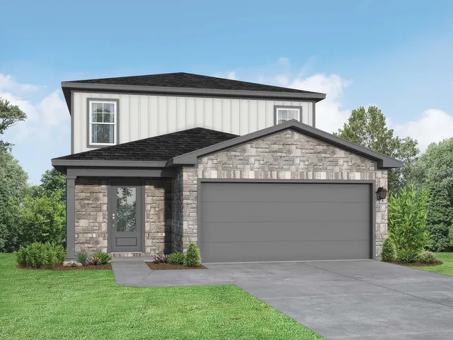 front view of house with a yard