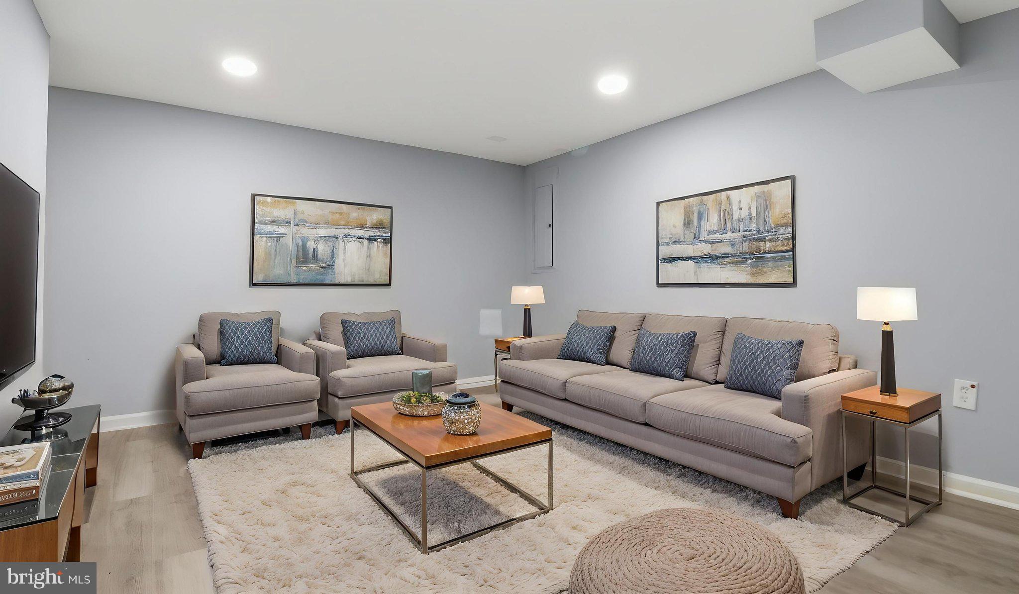 5525 Bass Place Southeast Washington, DC 20019 - Photo 14 of 33 Basement Virtually Staged